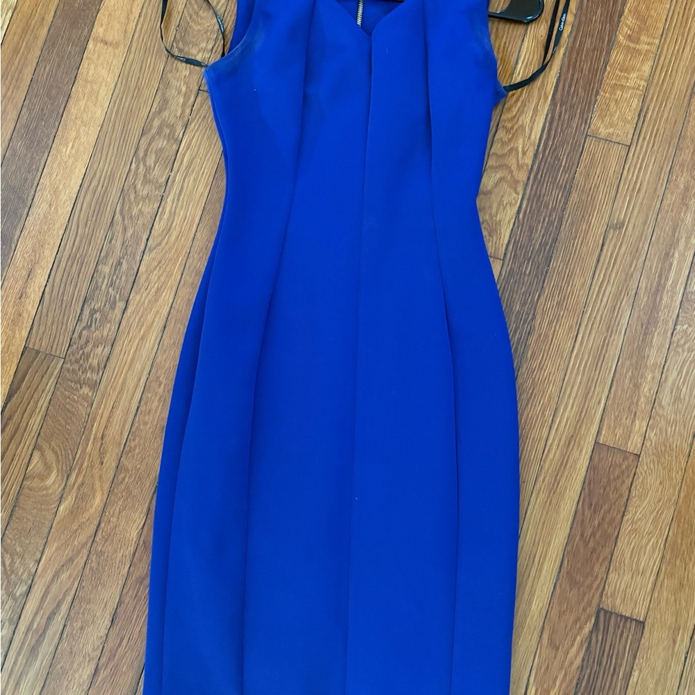 Calvin Klein Royal Blue Midi Dress